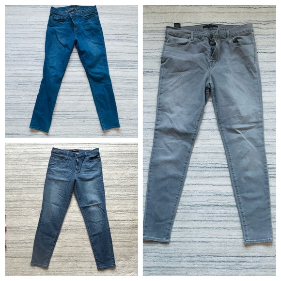Lk NEW BUNDLE J Brand Jeans Bundle (3 pairs!). Various washes. All Size 32 👖 - Picture 1 of 12